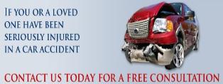 Have you or a loved one been injured in an auto accident?  Call or contact us for a Free consultation.  